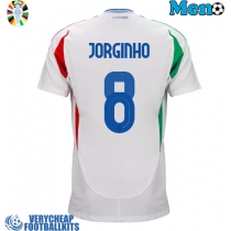 Italy Jorginho Frello #8 Replica Away Shirt Euro 2024 Short Sleeve